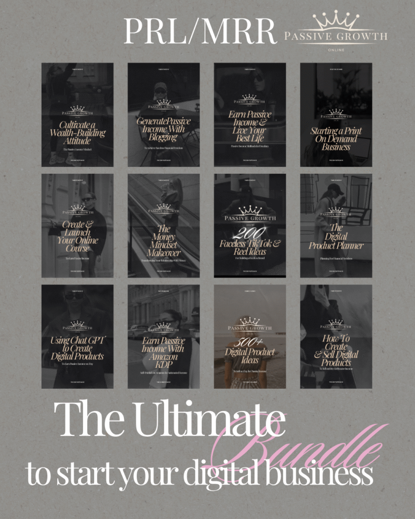 Cover 12 ebooks to start your digital business | MRR PLR