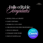 Canva Editable Templates Instrucctions