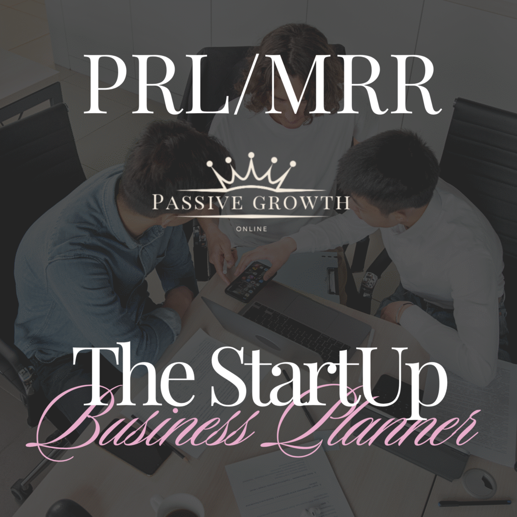Cover Startup Business Planner Workbook | Canva Fully Editable Template | MRR PLR