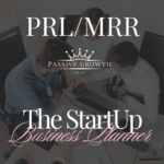 Cover Startup Business Planner Workbook | Canva Fully Editable Template | MRR PLR