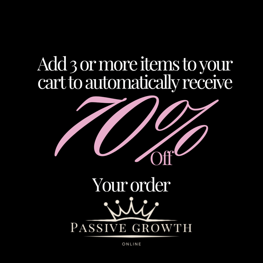 70% off three items bundle explanation