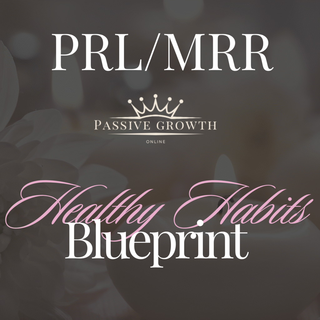Cover Healthy Habits Ebook | Canva Fully Editable Template | MRR PLR