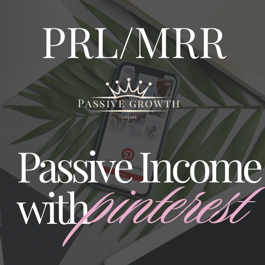 Cover How to Grow on Pinterest Editable Guide | MRR PLR