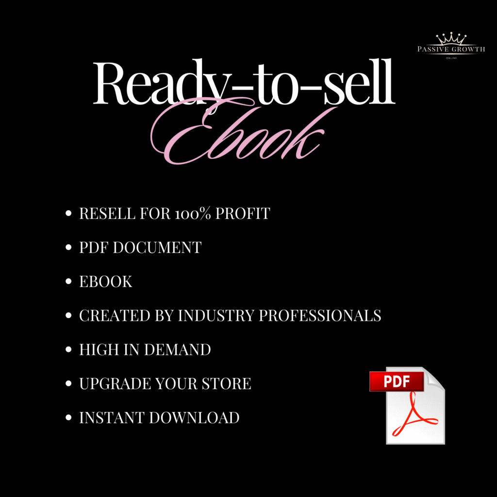 Ready to sell pdf | MRR PLR