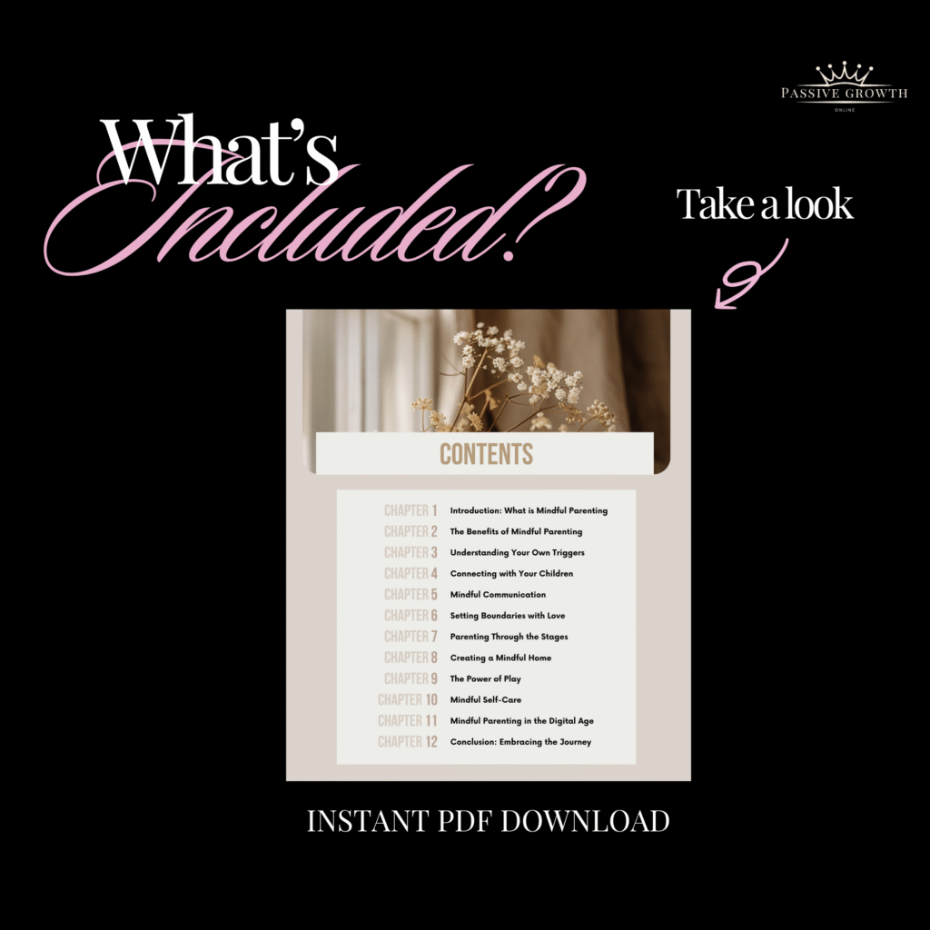 Interior Layout Mindful Pareting Workbook | MRR PLR