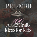 Cover 100 Art & Crafts | MRR PLR